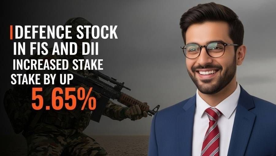 FII DII Increased Stake In Defence Stock