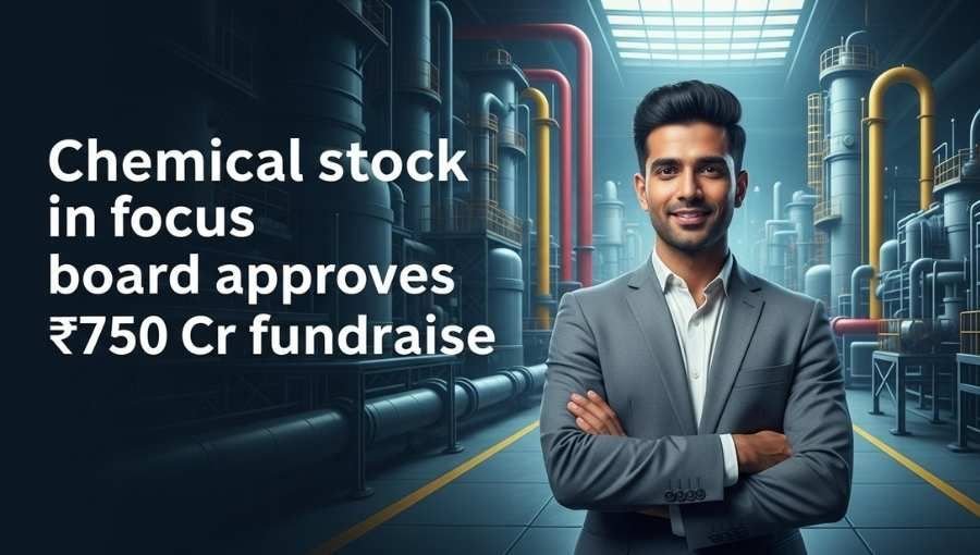 Chemical Stock In Focus With 750Cr Fundraise